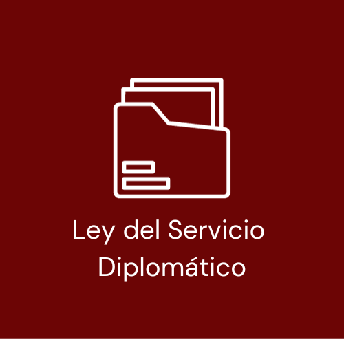 Ley del Servicio Diplomático de la República