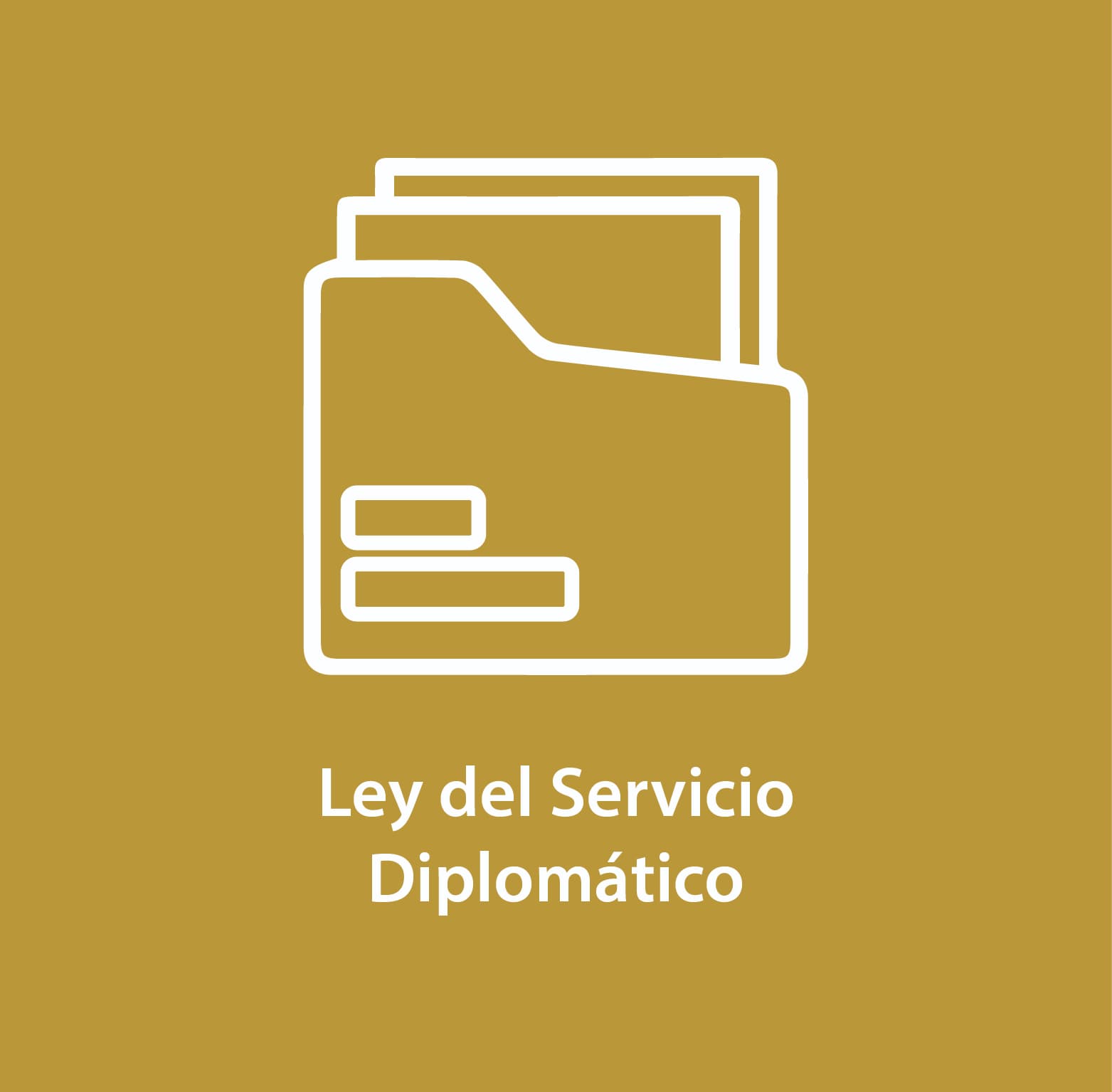 Ley del Servicio Diplomático de la República