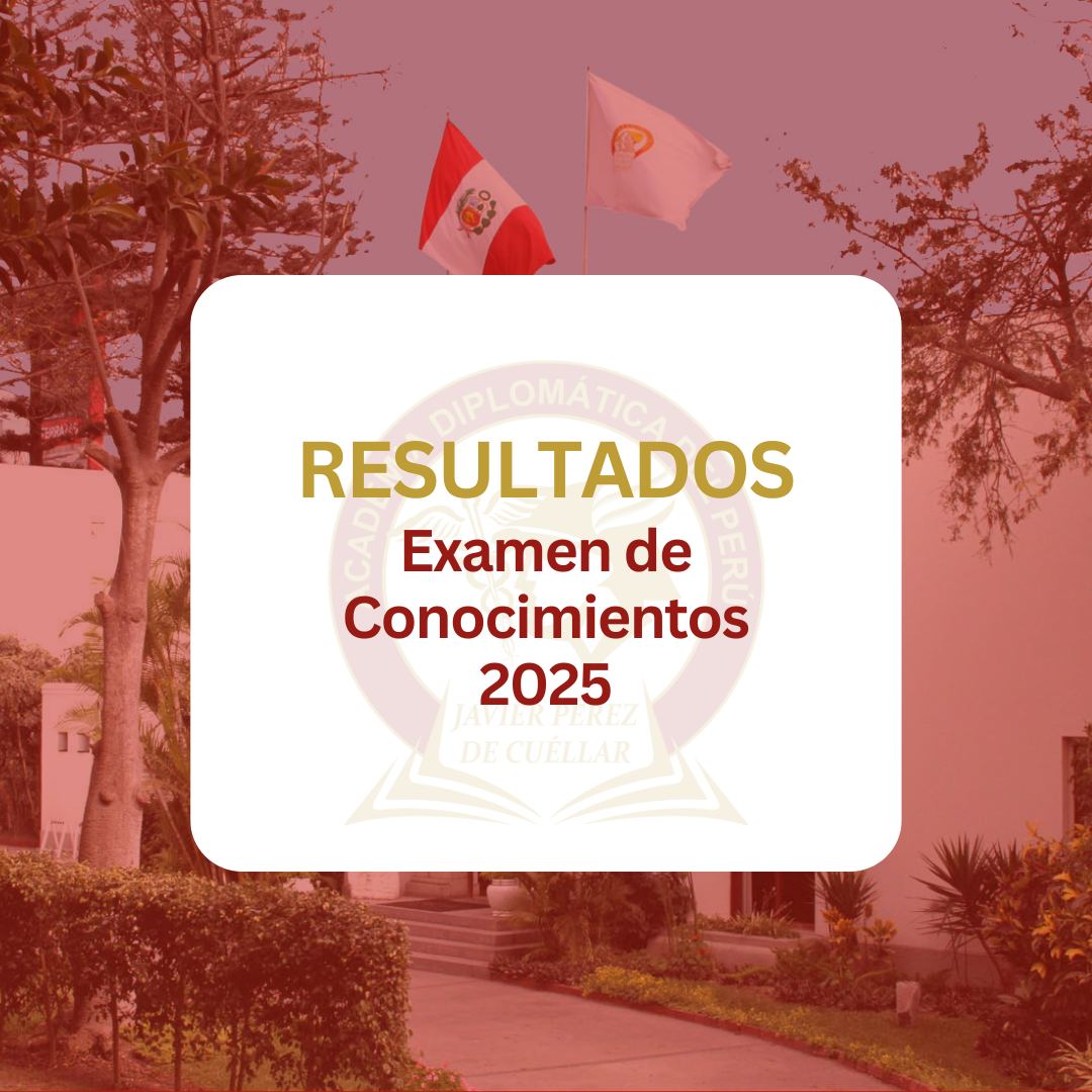 Resultado Examen de Conocimientos 2025