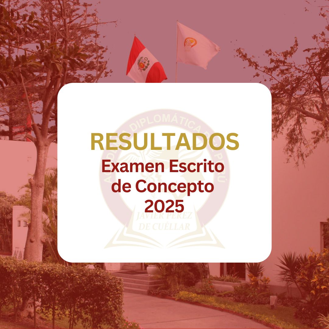 Resultado Examen Escrito de Concepto 2025